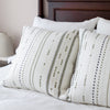 Hand embroidered cushion covers bedroom accent pillows from Artha Collections