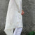 Handwoven Jamdani Gold and White Shawl by Artha Collections