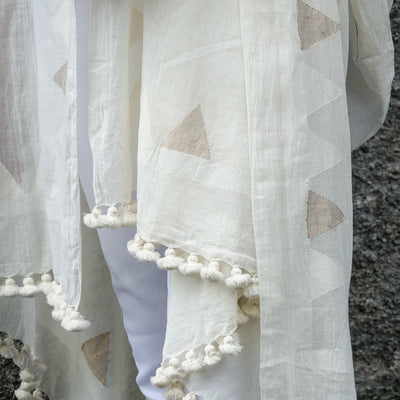 Handwoven Cotton Scarf by Artha Collections