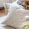 Beige Linen throw pillows from Artha Collections