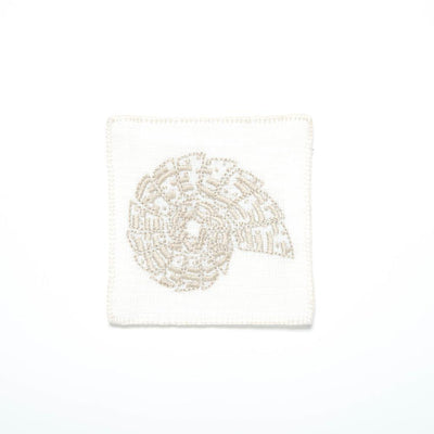 Hand Embroidered Nautical Linen Coaster set from artha collections