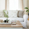 Living room decor with throw pillows by artha collections