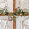 Hand Embroidered table setting by Artha Collections