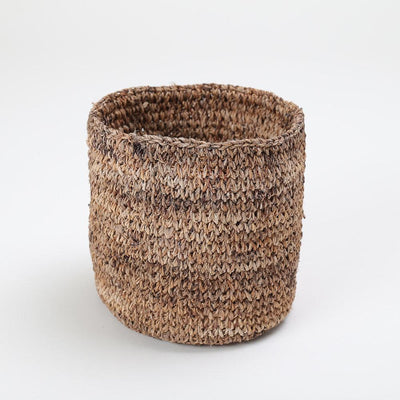 Handwoven planter basket from artha collections